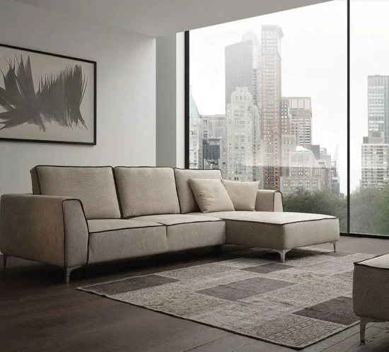 divano con chaise longue